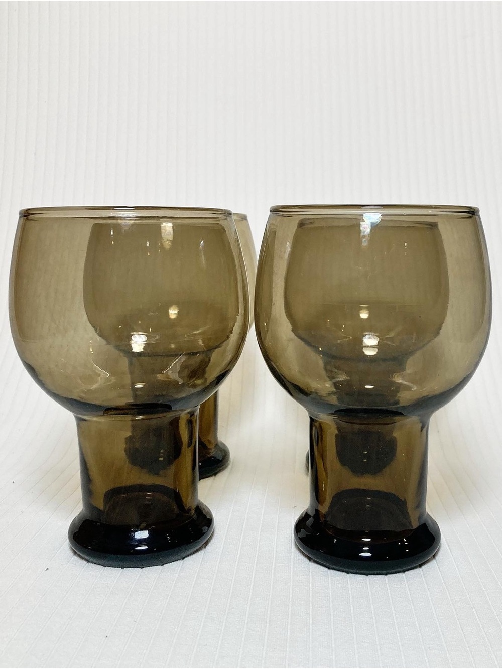 Dominion Smoked Glasses (4) made in the USA